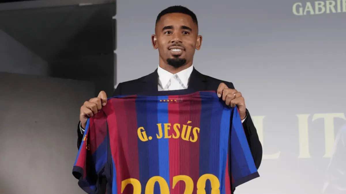 Drama Proses Transfer Gabriel Jesus ke Barcelona Hampir Kelewatan Deadline