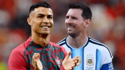 Reaksi Misterius Cristiano Ronaldo Atas Perpisahan Lionel Messi dengan Timnas Argentina Picu Spekula