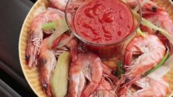 Resep Praktis Udang Rebus Sambal Nanas, Cocok Jadi Menu Keluarga