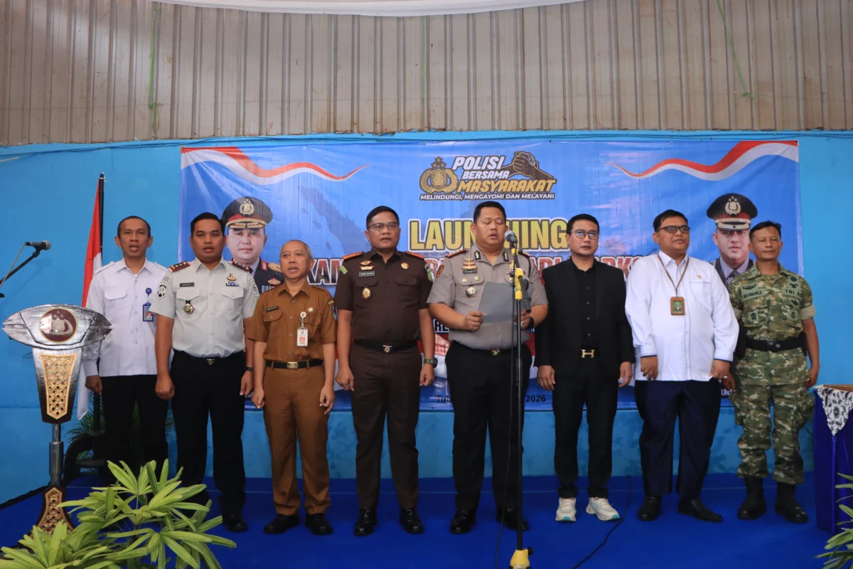 Polresta Tuban Bangun Kesadaran Kolektif Warga Lewat Kampung Bebas Narkoba