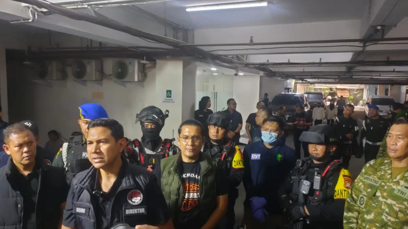 Polisi Gerebek 12 Titik di Kebon Manggis Matraman, Delapan Orang Diamankan