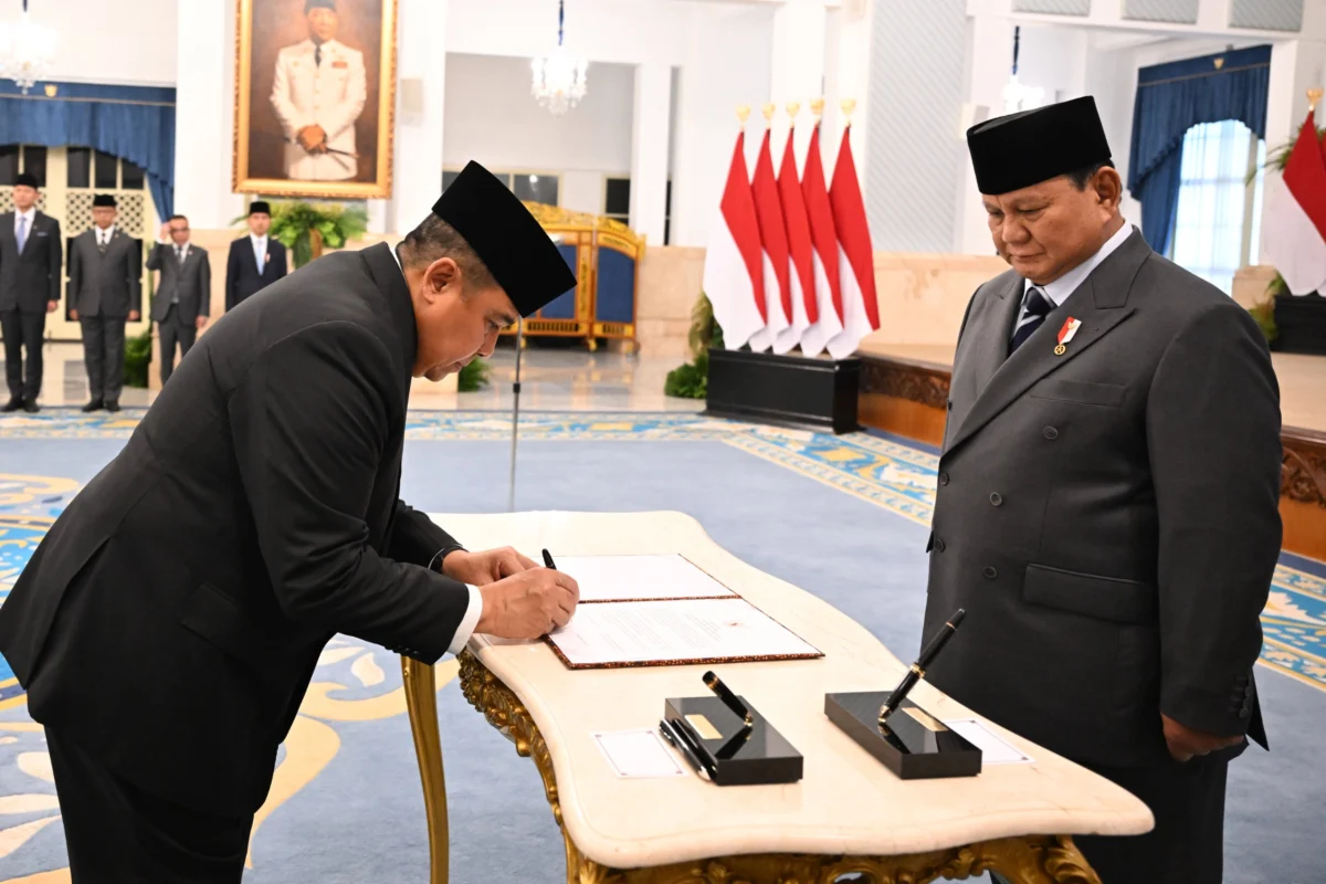 Panglima TNI Hadiri Pelantikan Pejabat Strategis, Perkuat Penyelenggaraan Pemerintahan