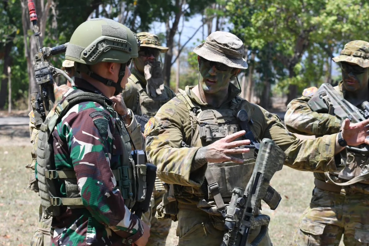 TNI–ADF Laksanakan Latihan Move Patrol dan Ambush, Tingkatkan Kemampuan Taktis di Keris Woomera 2026